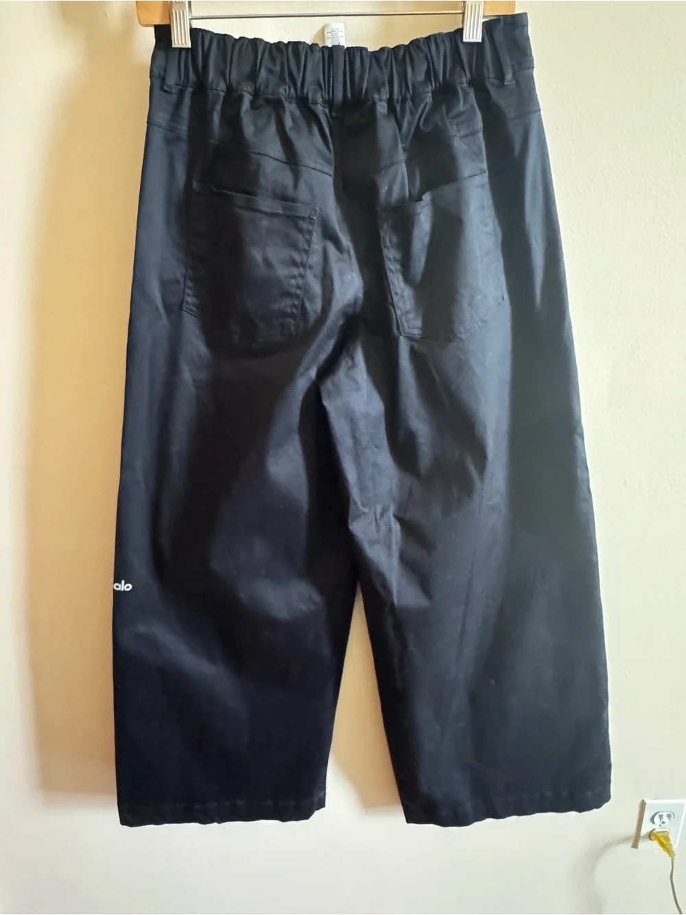 ALO Yoga Black Wide Leg Pants